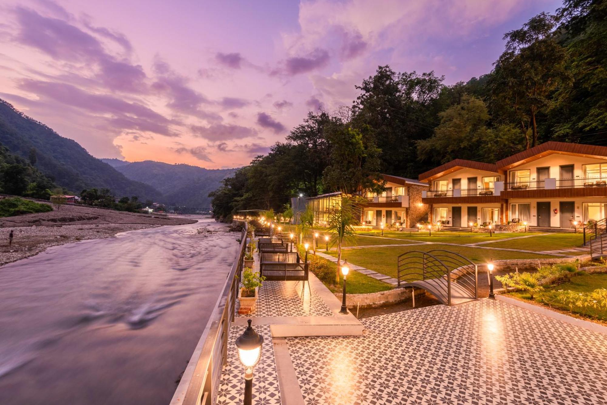 Dls Divine River Resort And Spa, Rishikesh Exterior photo